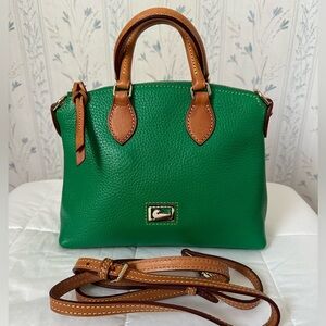Dooney & Bourke Green Leather Satchel